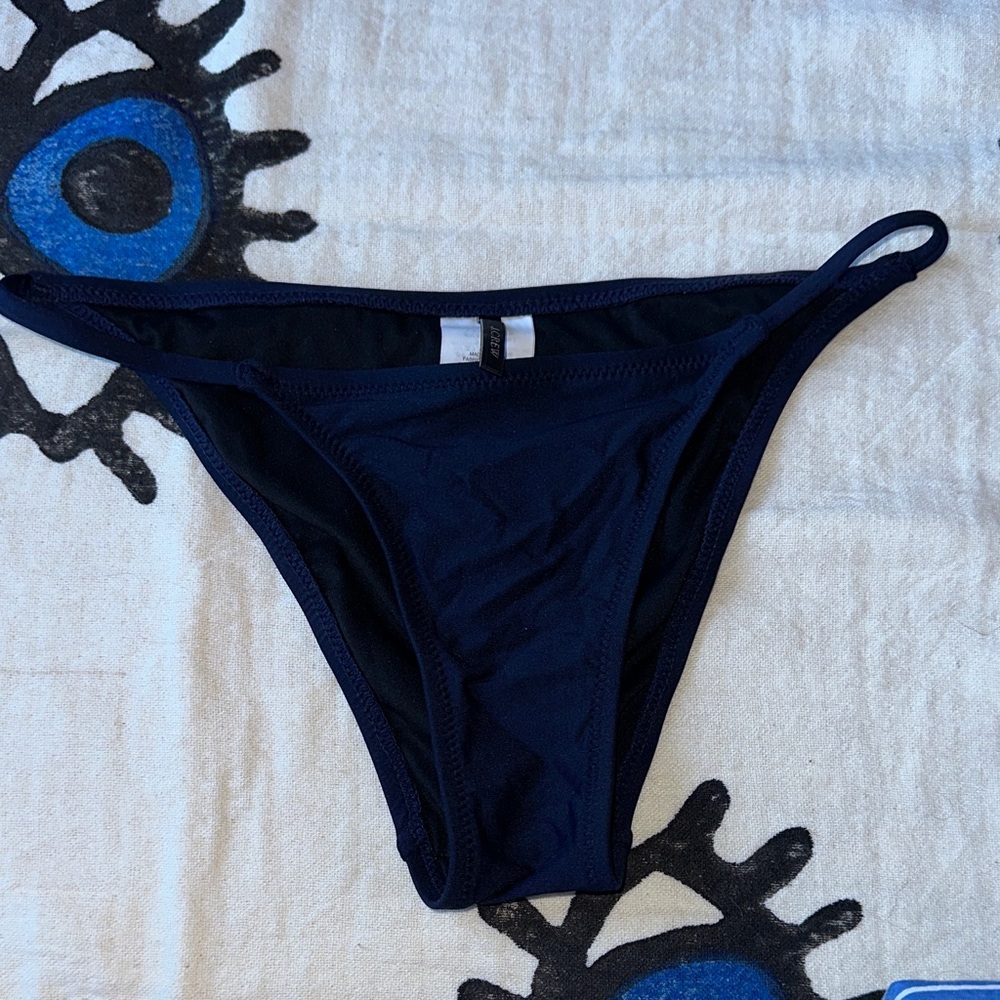 J.Crew Dark Blue Swim Bottom